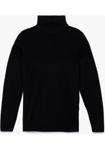 Uzun Kollu Basic Boğazlı Triko Kazak modelleri