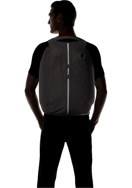 KA6-09-001 15.6" Securipak Notebook Sırt Çantası Siyah indirimleri