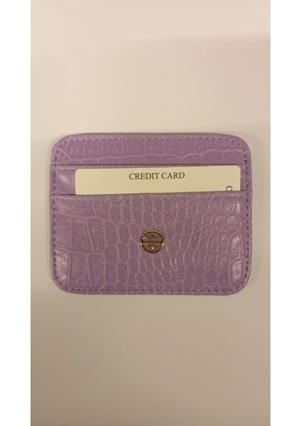 Klone Lila Renk Bayan Kartlık