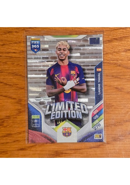 2026 Lamine Yamal Limited Edition Oyun Kartı