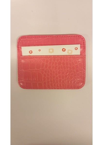 Klone Pembe Renk Bayan Kartlık