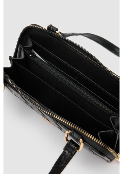 Klosa Siyah Renk Çapraz Çanta Cüzdan fırsatları