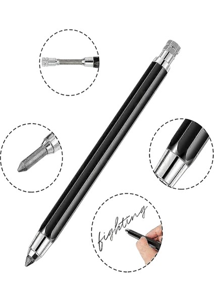 Portmin Çizim Kalemi 1 Paket 2b 4b 6b Dereceli Portmin Grafiti Karakalem Mekanik Uçlu Çizim Kalemi 5.6mm Yedek Uç modelleri