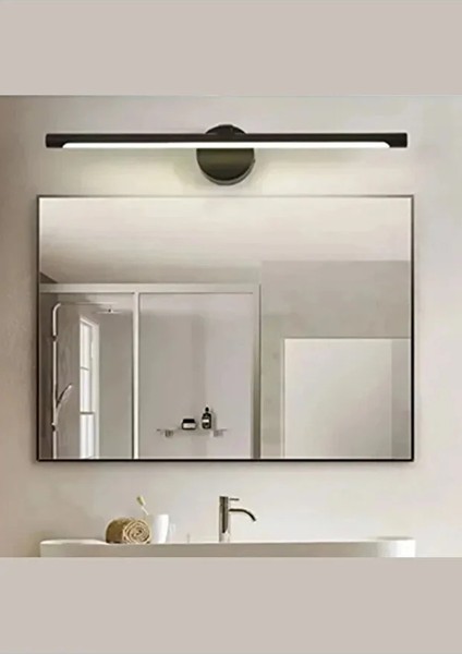 Kendinden Yapışkanlı Pilli LED Aplik Tablo Duvar Resim Ayna Duvar Lambası Kaliteli Siyah Metal Kasa fiyatları