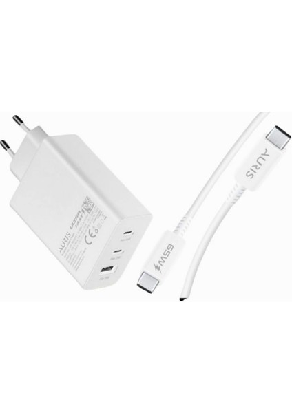 3 Portlu 65W Şarj Seti: Ev ve Iş Yerlerinizde Aynı Anda 3 Cihazı Şarj Etme Imkanı Bu Pakette! fiyatları