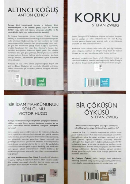 Altıncı Koğuş-Korku-Bir Çöküşün Öyküsü-Bir Idam Mahkumunun Son Günü fiyatları