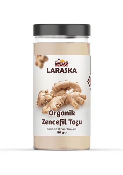 Organik Zencefil Tozu 50G - Ginger Powder Certified Organic