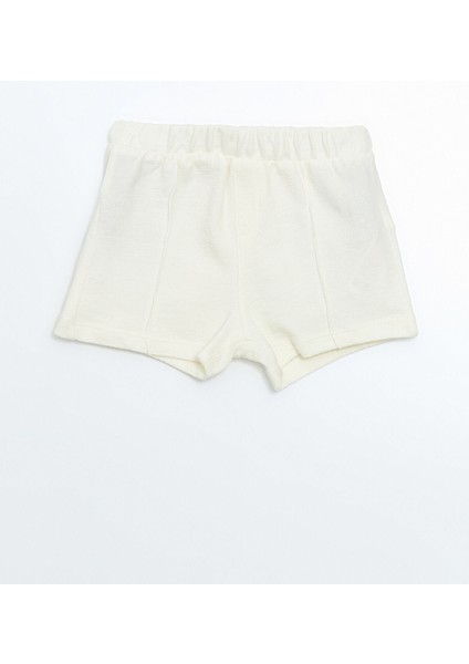 Yeni Sezon Beli Lastikli Basic Erkek Bebek Şort 2'li indirimleri