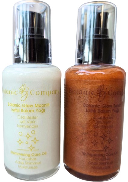 Işıltılı Vücut Bakım Yağı-Botanic Glow Sunlit Bronz Mika modelleri