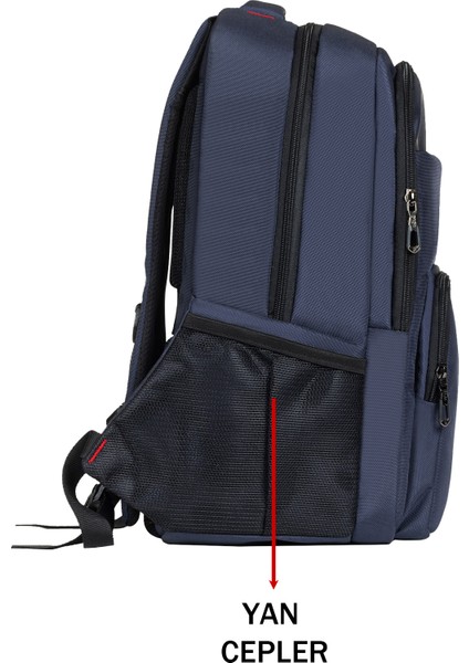 Okul ve Günlük Erkek Sırt Çantası USB Type-C Aparat Ortopedik Sırt ve Omuz Askısı 14 Inç modelleri