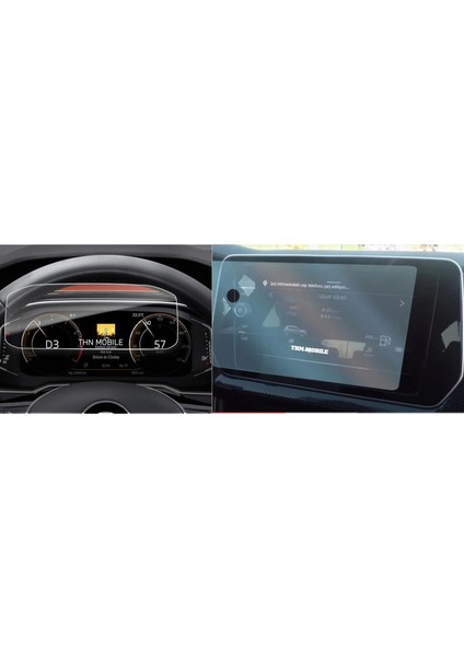 Volkswagen T-Roc 2025 Model Gösterge Paneli ve Multimedya Ekran Koruyucu