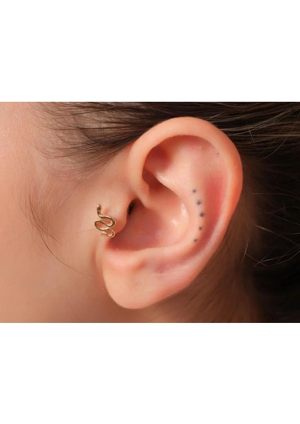 Yılan Piercing-Tragus