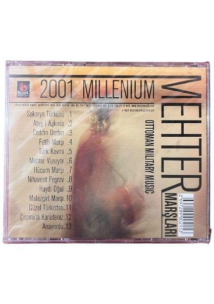 Mehter Marşları- 2001 Millenium (Cd) Ambalajında indirimleri