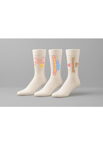 3'lü Paket Avantajı, Kişiye Özel Fotoğraf Baskılı Çorap | Unisex Tasarım | Hediye Seçeneği