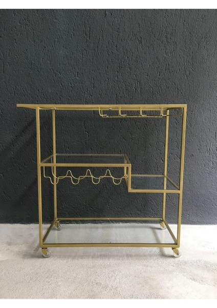 Pienza Bar Servis Arabası, Gold Servis ve Sunum Arabası