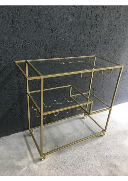 Pienza Bar Servis Arabası, Gold Servis ve Sunum Arabası fiyatları