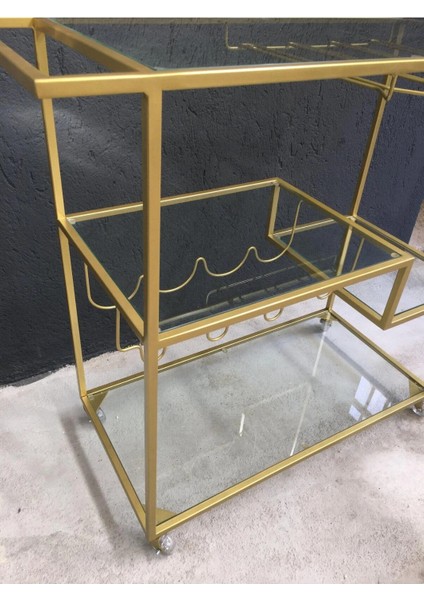 Pienza Bar Servis Arabası, Gold Servis ve Sunum Arabası