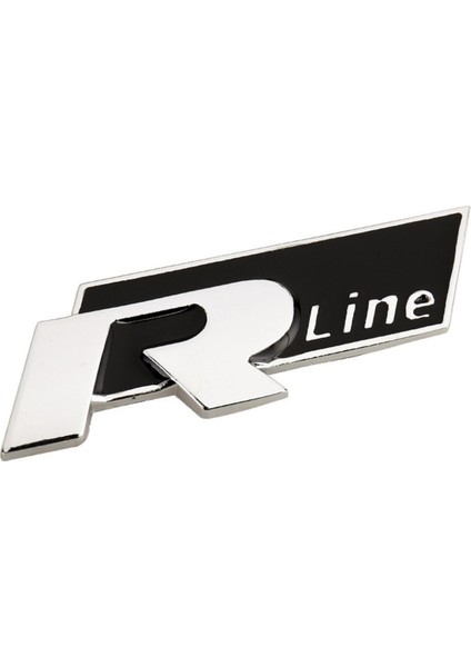 Rline Bagaj Yazı Metal Arma Rline Logo Siyah Renk Metal Ithal Ürün 7.8x2.4cm
