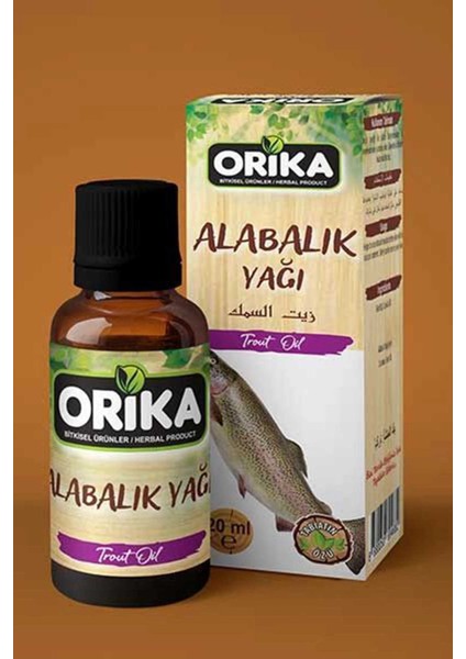 Alabalık Yağı 20 Ml.