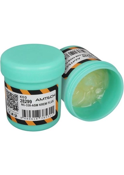 NC-338-ASM 100G Lehim Kremi (Flux) No-Clean Halojensiz Profesyonel Bga/smd Lehimleme