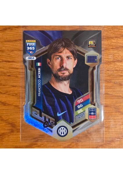 2026 Francesco Acerbi Elite Cut Oyun Kartı - Jwl4