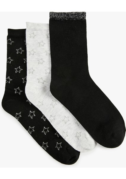 Yıldızlı 3'lü Soket Çorap Seti fiyatları