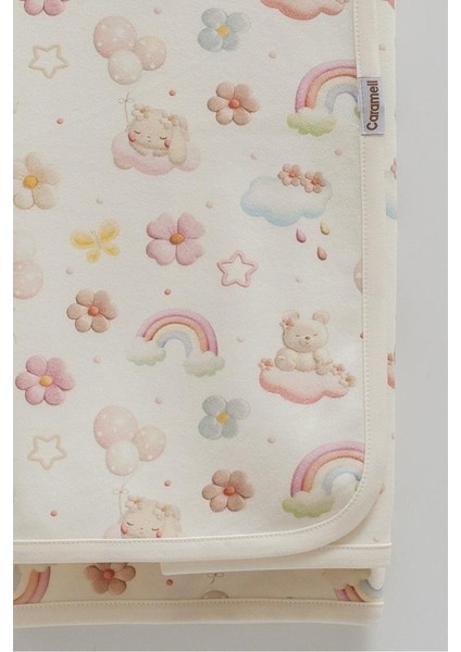 3’lü Bebek Seti %100 Pamuk 80-90CM 1 Müslin Battaniye + 1 Penye Battaniye + Emzik Askısı Hediyelik Krem CRML.KRM.BTK2207 fiyatları