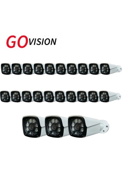 23 Adet 5 Mp 3.6mm Ahd Bullet Kamera