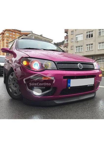 Fiat Albea 2002-2013 Uyumlu Üniversal Astra H Lip Esnek Ön Lip 2 Parça Tampon Altı Dil Karlık Ön Ek