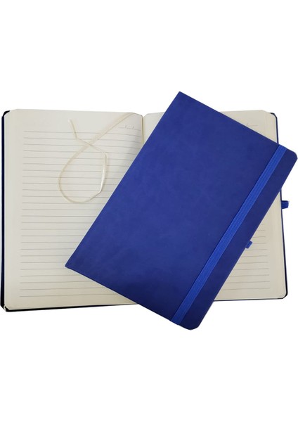 Defter Deri Mavi Renk Termo
