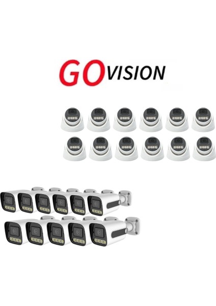 23 Adet 4mp 4K Ultra Ip Kamera