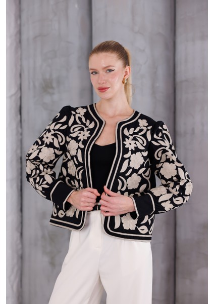 Nakış Işleme Tasarım Astarlı Ceket fiyatları