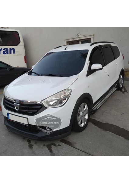 Dacia Lodgy 2012-2022 Uyumlu Üniversal Astra H Lip Esnek Ön Lip 2 Parça Tampon Altı Dil Karlık Ön Ek modelleri