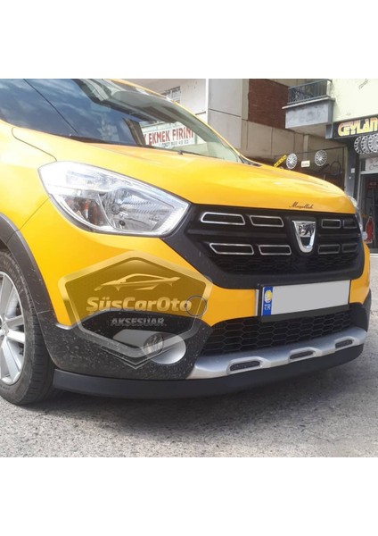 Dacia Lodgy 2012-2022 Uyumlu Üniversal Astra H Lip Esnek Ön Lip 2 Parça Tampon Altı Dil Karlık Ön Ek fırsatları