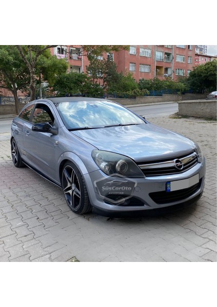 Opel Astra H 2004-2014 Uyumlu Üniversal Astra H Lip Esnek Ön Lip 2 Parça Tampon Altı Dil Karlık Ön Ek