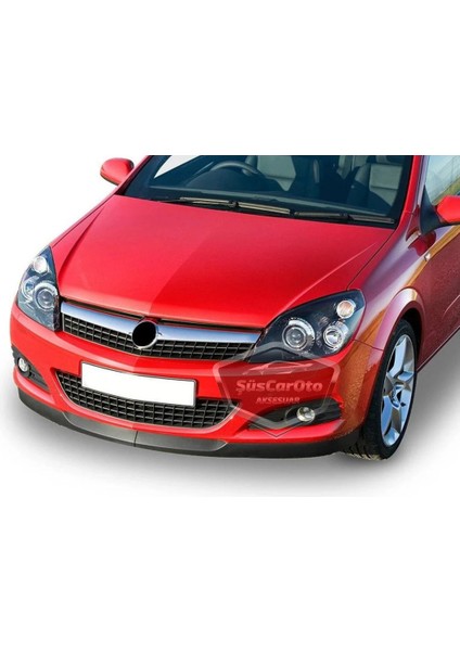 Opel Astra H 2004-2014 Uyumlu Üniversal Astra H Lip Esnek Ön Lip 2 Parça Tampon Altı Dil Karlık Ön Ek
