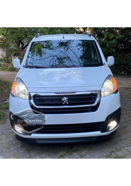 Peugeot Partner Tepee 2008-2018 Uyumlu Üniversal Astra H Lip Esnek Ön Lip 2 Parça Tampon Altı Dil Karlık Ön Ek