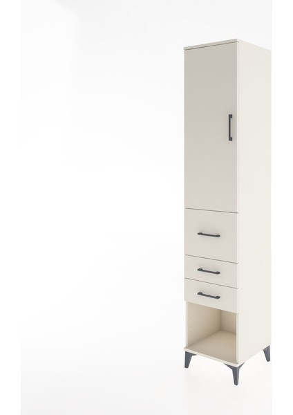 Hyperion Dolap 2 Raflı 3 Çekmeceli Tek Askılı 44X44X221 Aytaşı-Aytaşı modelleri