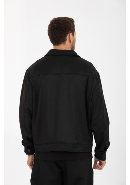 Erkek Mont Ceket - Smart Casual Gömlek Yaka Model - Poliviskon Kumaş indirimleri