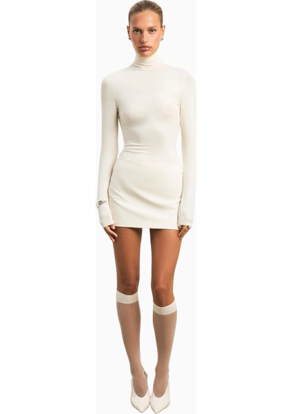 Clean Cut Micro Ultra Mini Kadın Etek