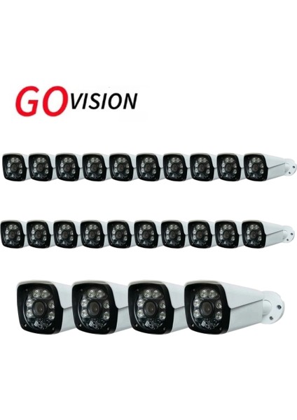 24 Adet 5mp 3.6mm Ahd Bullet Kamera