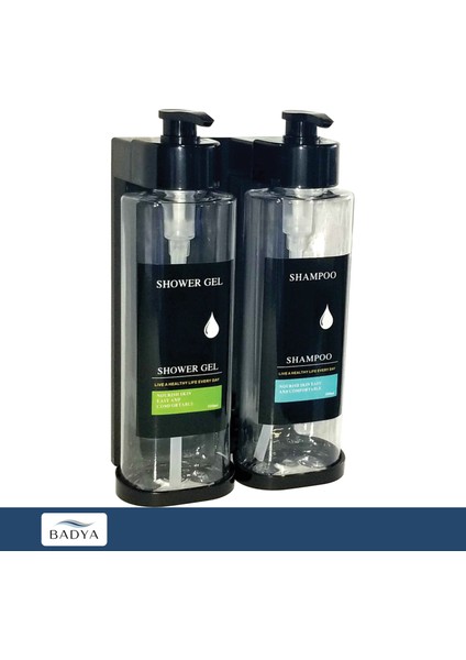 Otel Tipi 2'li Sıvı Sabunluk T.442