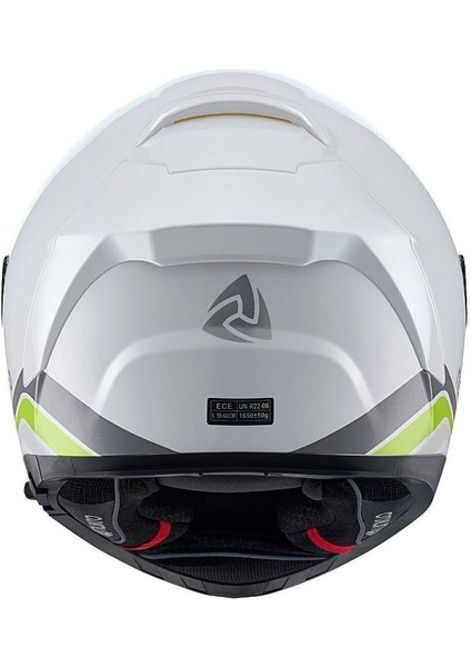 YM-853 Strip White Kask fırsatları