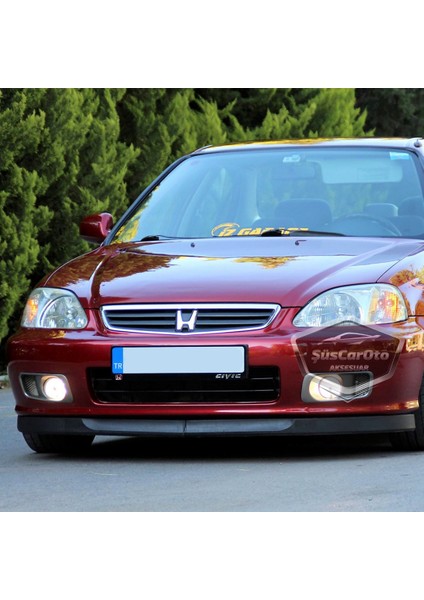 Honda Civic Ies Ek 1996-2000 Uyumlu Üniversal Astra H Lip Esnek Ön Lip 2 Parça Tampon Altı Dil Karlık Ön Ek modelleri