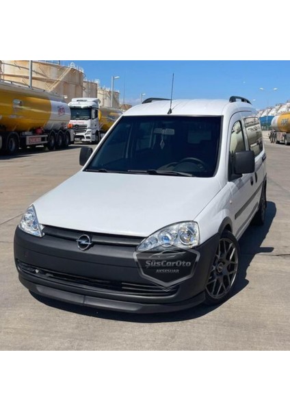 Opel Combo C 2002–2012 Uyumlu Üniversal Astra H Lip Esnek Ön Lip 2 Parça Tampon Altı Dil Karlık Ön Ek