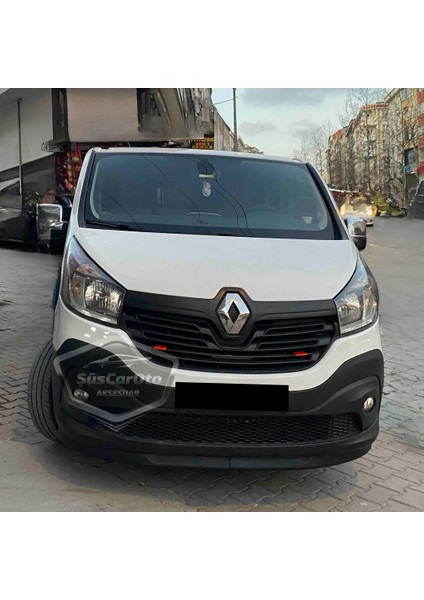 Renault Trafic 2015 Sonrası Uyumlu Üniversal Astra H Lip Esnek Ön Lip 2 Parça Tampon Altı Dil Karlık Ön Ek