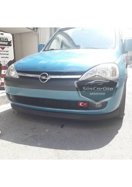 Opel Combo C 2002–2012 Uyumlu Üniversal Astra H Lip Esnek Ön Lip 2 Parça Tampon Altı Dil Karlık Ön Ek