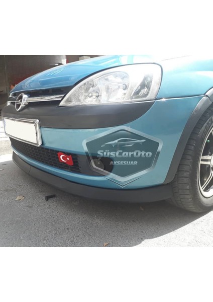 Opel Combo C 2002–2012 Uyumlu Üniversal Astra H Lip Esnek Ön Lip 2 Parça Tampon Altı Dil Karlık Ön Ek