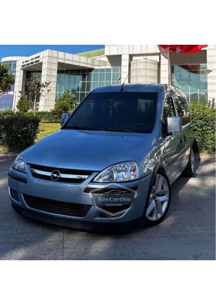 Opel Combo C 2002–2012 Uyumlu Üniversal Astra H Lip Esnek Ön Lip 2 Parça Tampon Altı Dil Karlık Ön Ek