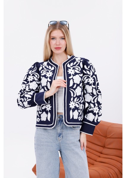 Nakış Işleme Tasarım Astarlı Ceket fırsatları